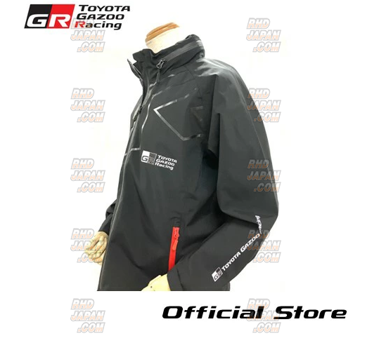 Toyota Gazoo Racing TGR Monochrome Element Rain Jacket - XL - RHDJapan